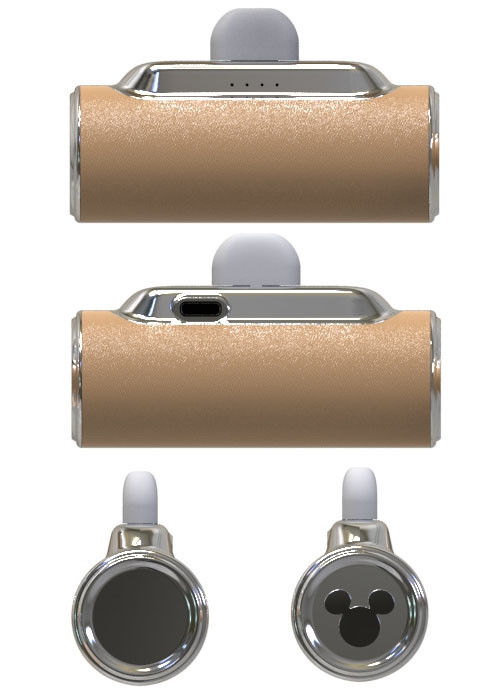 주머니형 가죽 전원 뱅크 5000mAh 300배 이상