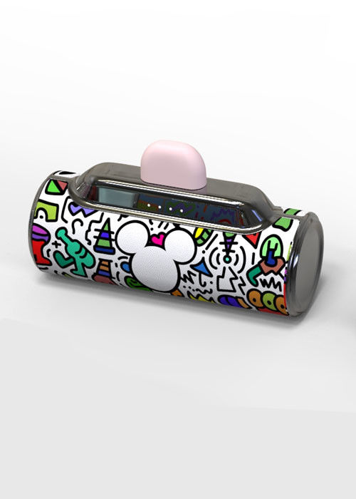 주머니형 가죽 전원 뱅크 5000mAh 300배 이상