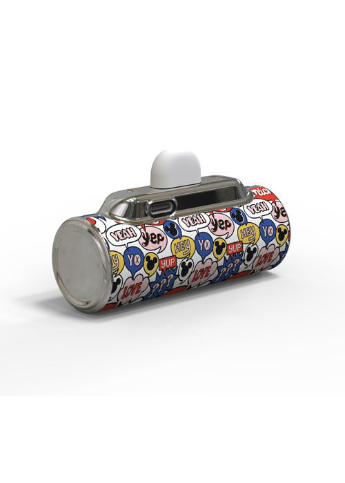 주머니형 가죽 전원 뱅크 5000mAh 300배 이상