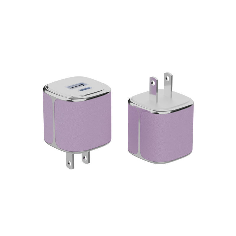 GaN 타입 C 벽 충전기 PD 35W 전기판으로 듀얼 USB C 벽 충전기