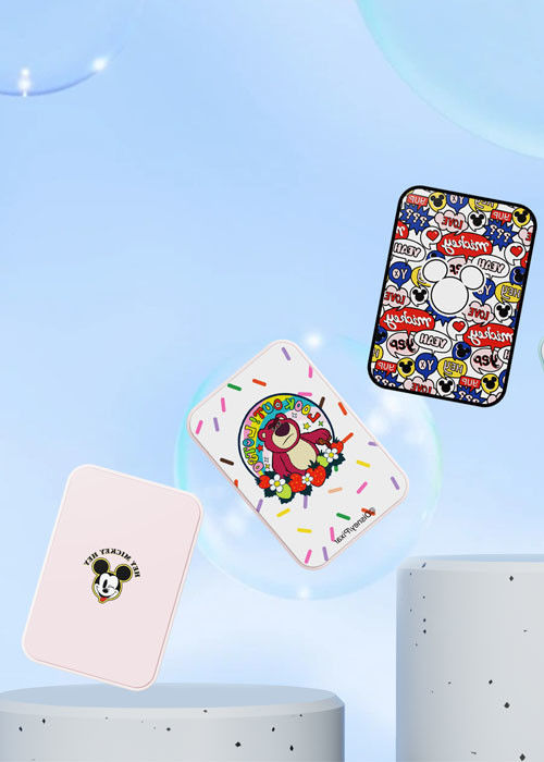 마그네틱 무선 전원 뱅크 5000 MAh PD20W 미러 필름 미니 포켓 전원 뱅크